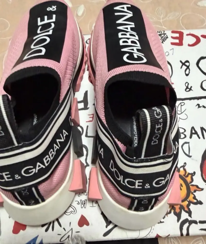 Zapatillas deportivas rosas Dolce & Gabbana - 3