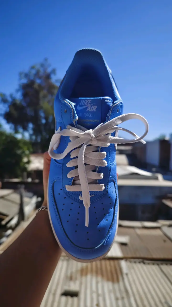 Zapatillas Nike Air Force 1 azules - 1