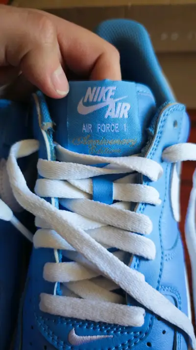 Zapatillas Nike Air Force 1 azules - miniatura 2
