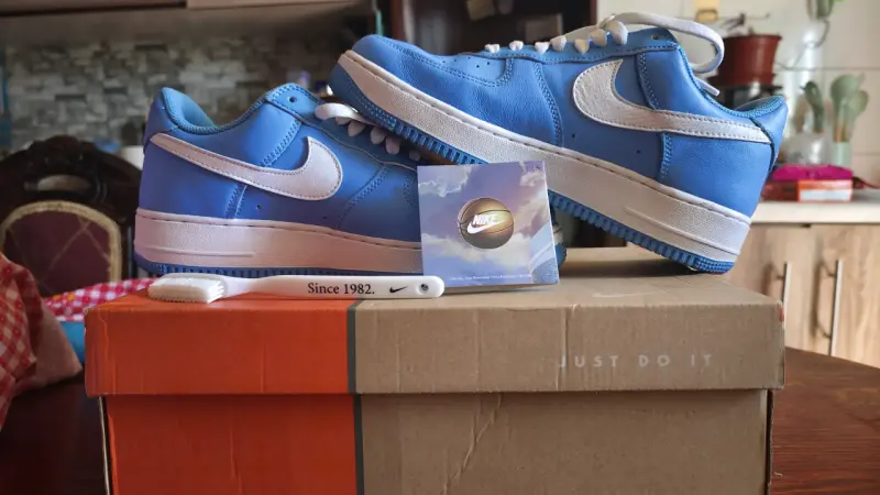 Zapatillas Nike Air Force 1 azules - 4