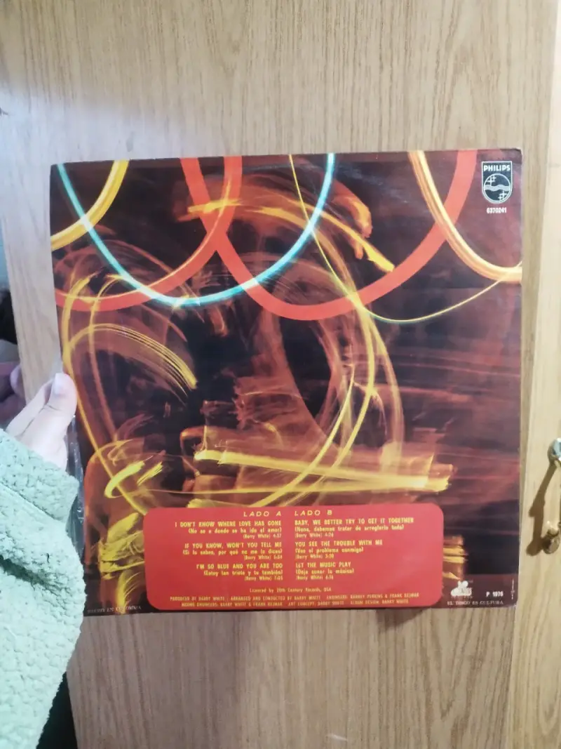 Vinilo Barry White Let The Music Play - 3