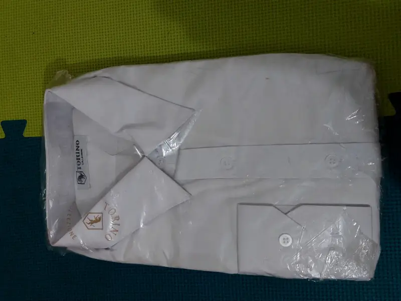 Camisa blanca Torino para hombre - 1