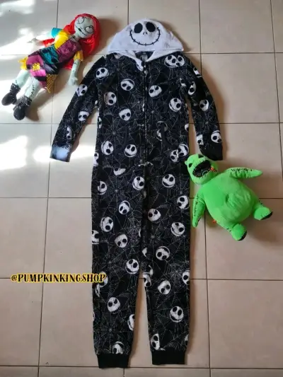 Pijama enterizo Jack Skellington para adultos - miniatura 1