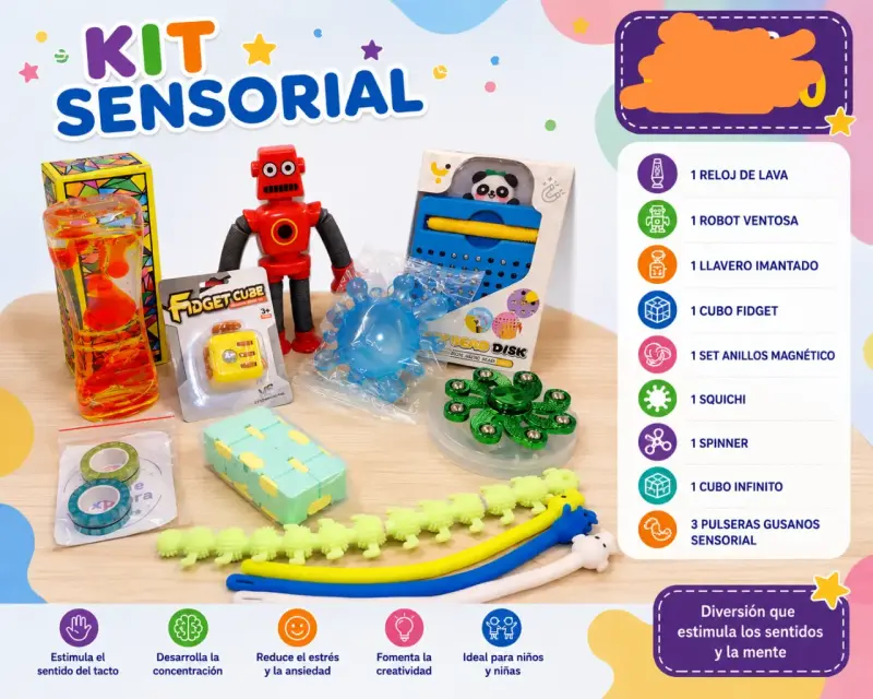 Kit Sensorial para Niños con Juguetes Educativos - 3