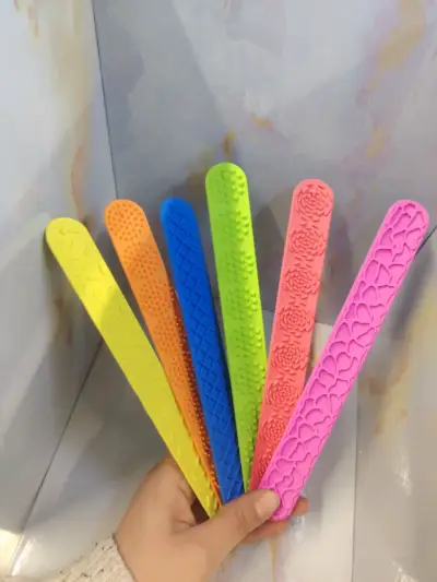 Set de paletas sensoriales de silicona coloridas - miniatura 1