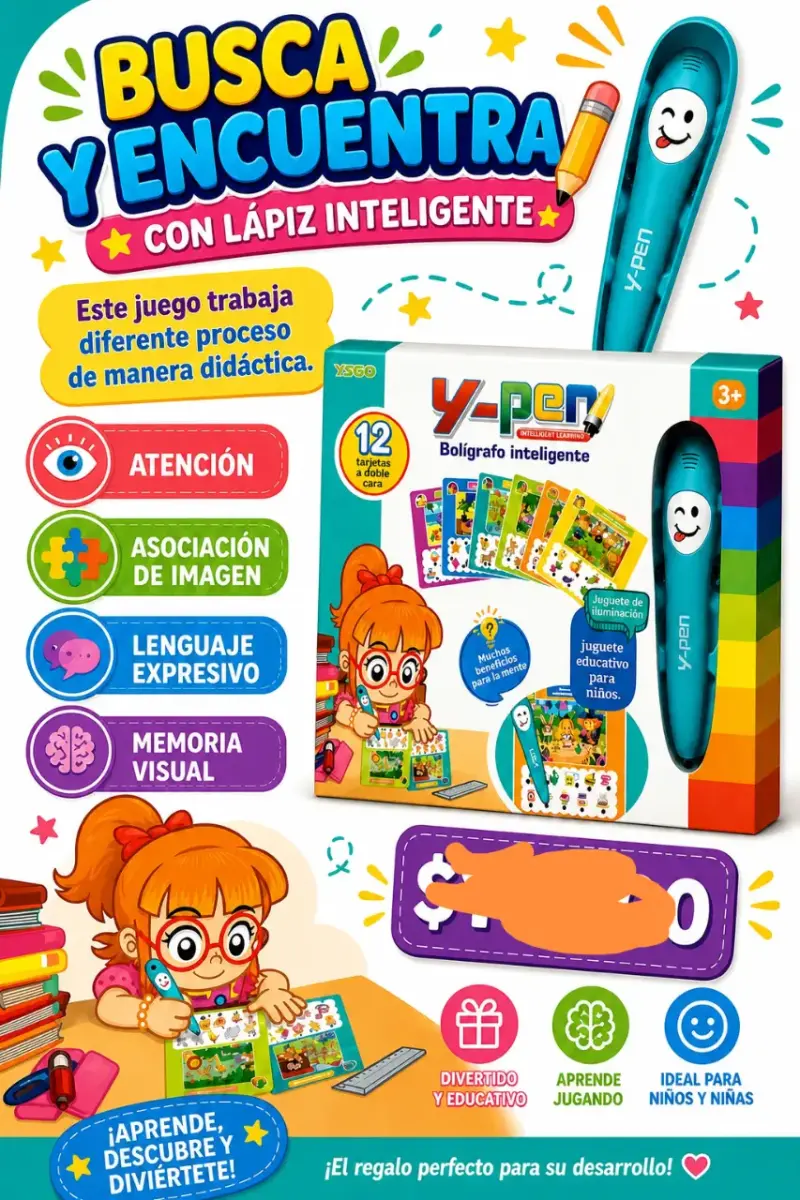 Juego educativo Busca y Encuentra con lápiz inteligente - 1