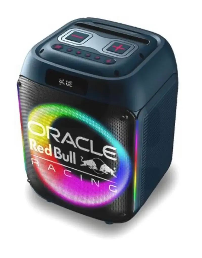 Parlante Bluetooth Oracle Red Bull Racing co Luces - 1