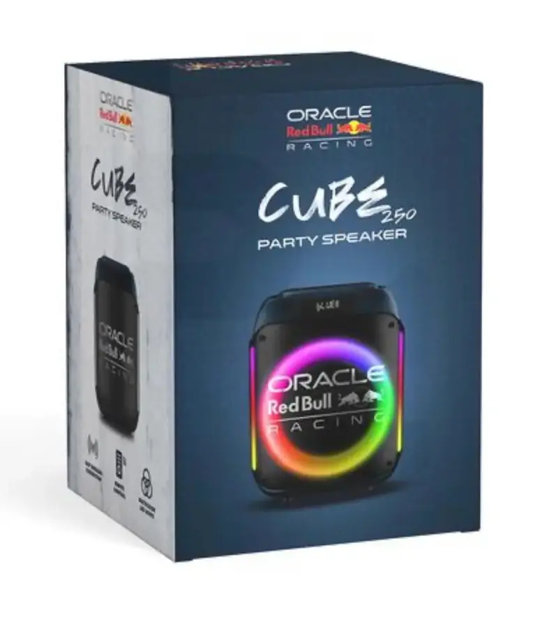 Parlante Bluetooth Oracle Red Bull Racing co Luces - 3