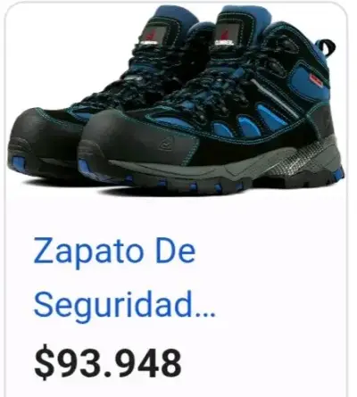 Botas de trekking Climber azul para hombre - miniatura 3