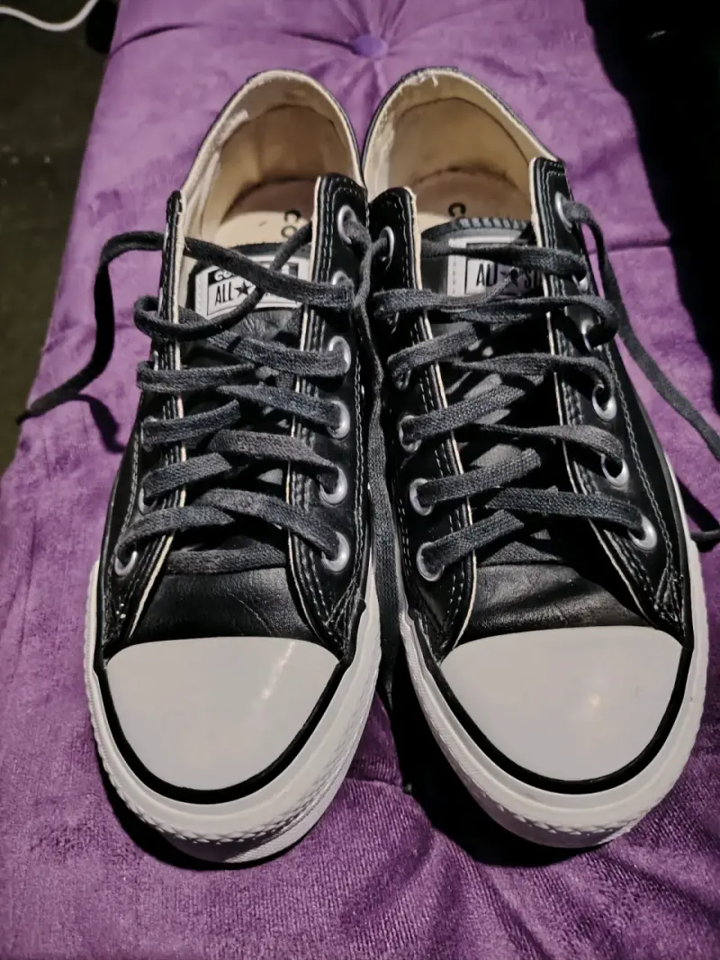Zapatillas converse cuero talla 39.5 - 1
