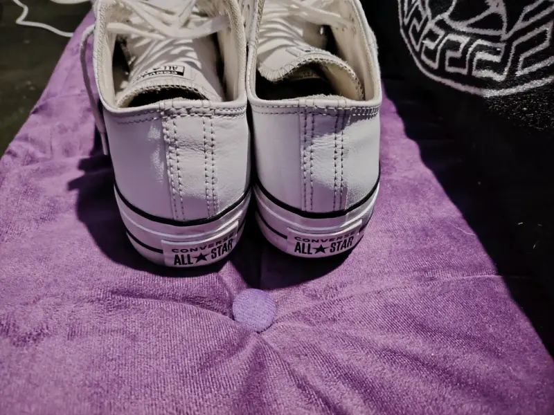 Zapatillas Converse cuero talla 38 - 3