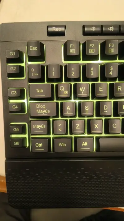 Teclado mecánico retroiluminado gaming redragon - miniatura 3