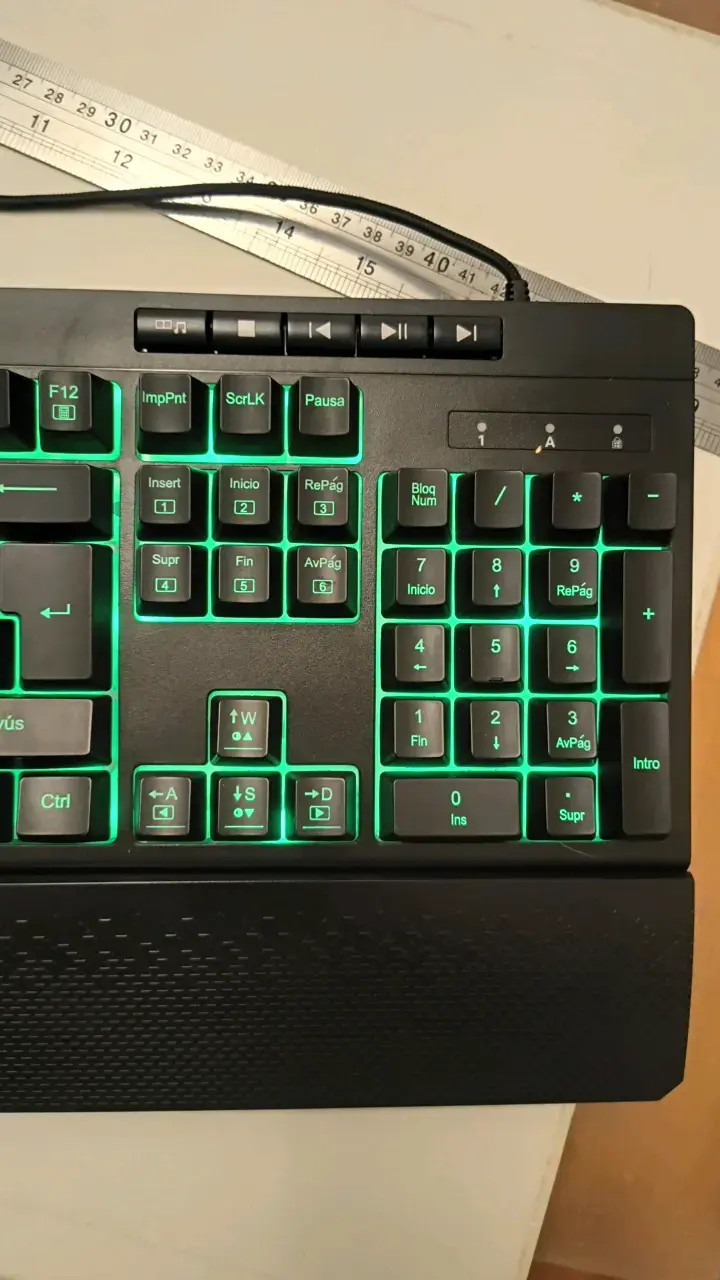 Teclado mecánico retroiluminado gaming redragon - 4