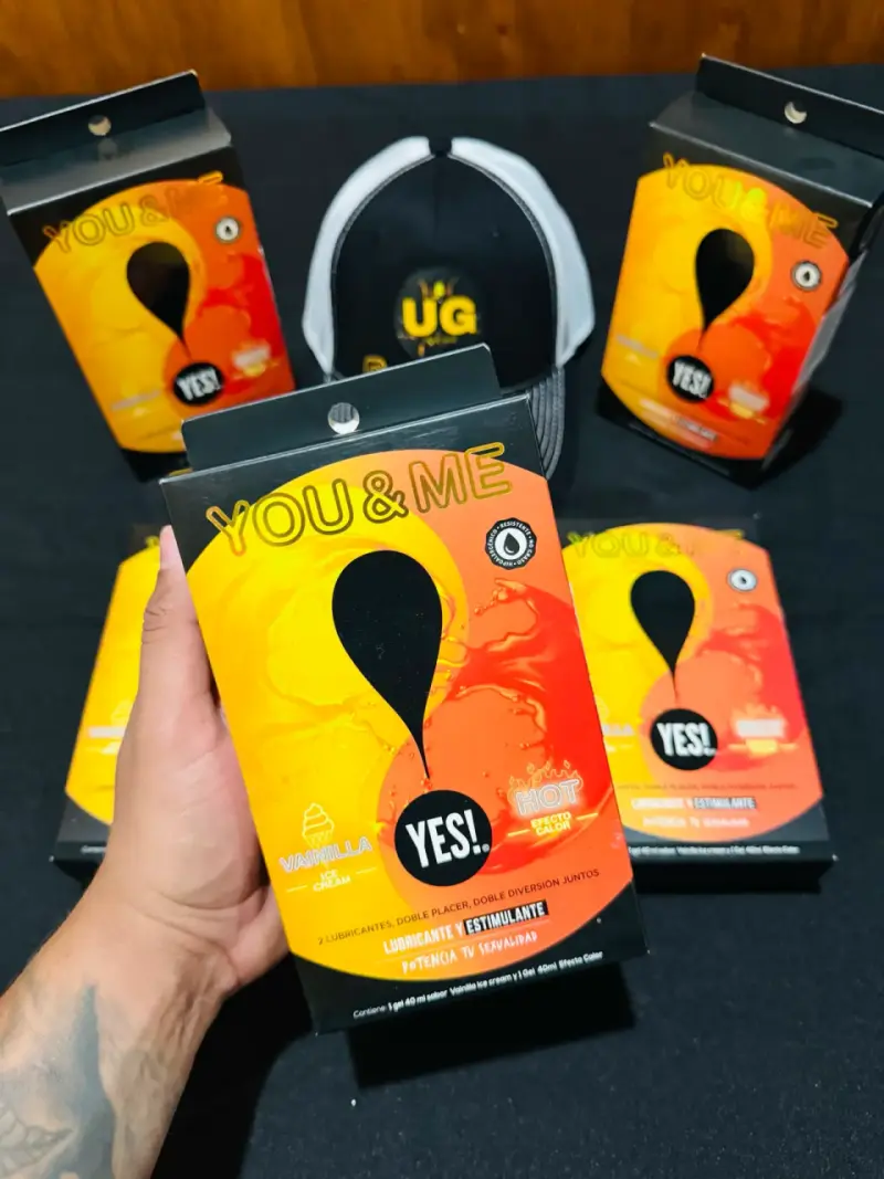 Lubricante íntimo You & Me efecto calor y vainilla