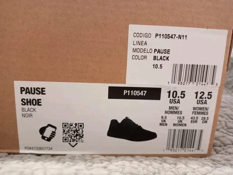 Zapatillas Cat modelo Pause black - US 10.5 - 6