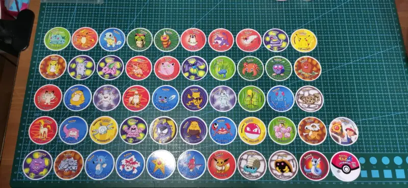 Set de Stickers Tazos Pokémon - 1