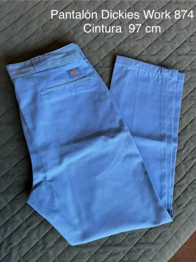 Pantalón Dickies Work 874 azul celeste - miniatura 1
