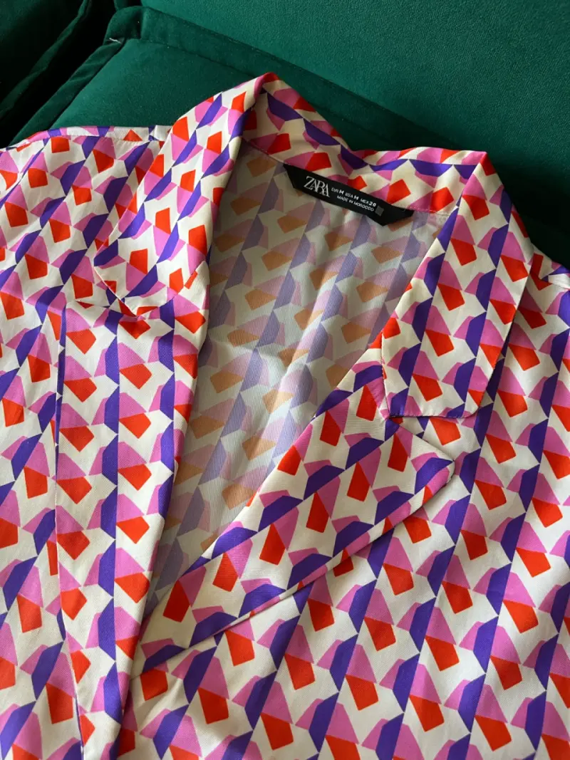 Camisa estampada Zara - 2