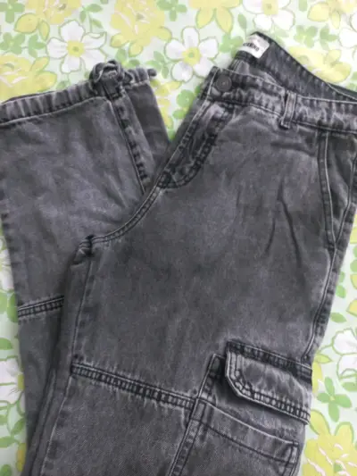 Jeans Americano gris para hombre talla 44 - miniatura 2