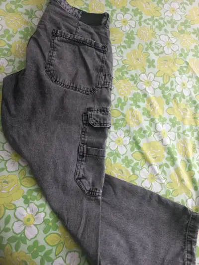 Jeans Americano gris para hombre talla 44 - miniatura 3