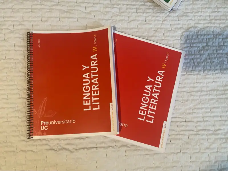Libros Preuniversitario UC Lengua y Literatura IV - 2