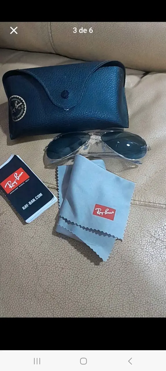 Gafas de sol Ray-Ban Aviator con estuche - 1