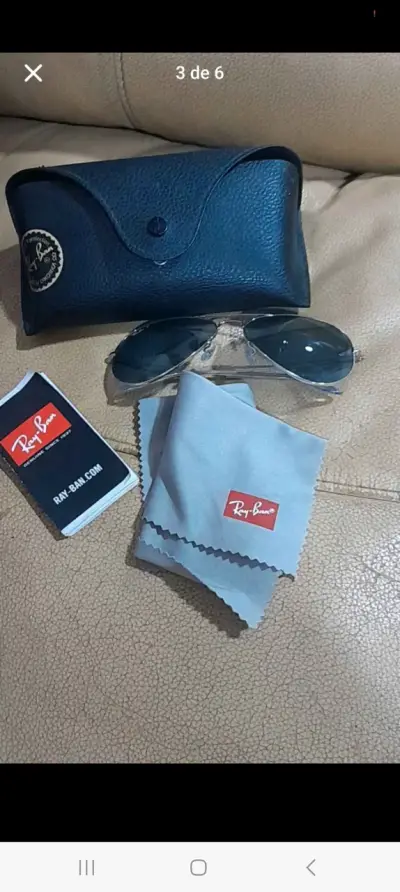 Gafas de sol Ray-Ban Aviator con estuche - miniatura 2