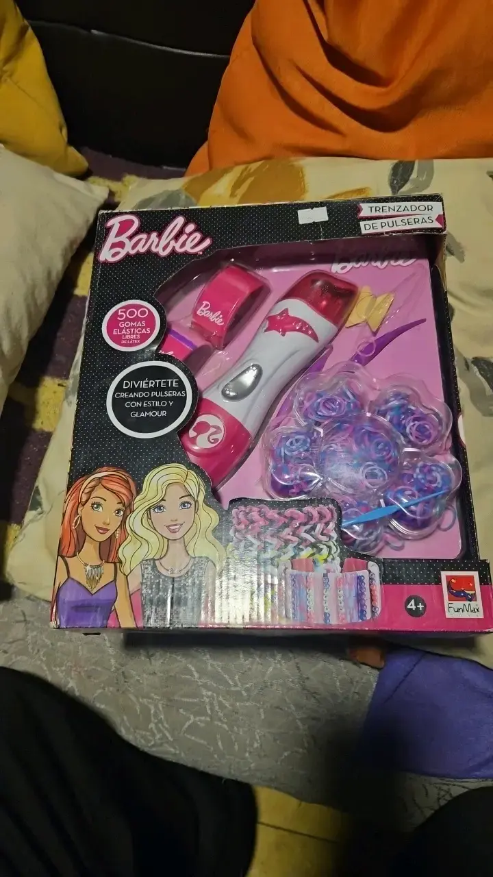 Trenzador de Pulseras Barbie con Gomas Elásticas - 1