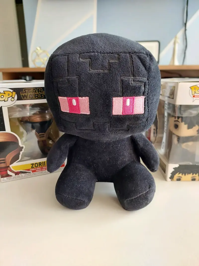 Peluche Enderman de Minecraft