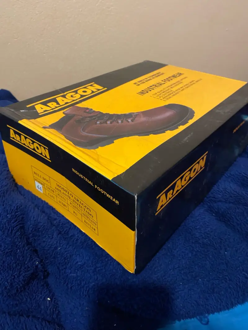 Botas de Seguridad Aragon Marrón Talla 44 - 3