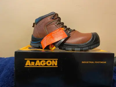 Botas de Seguridad Aragon Marrón Talla 44 - miniatura 4
