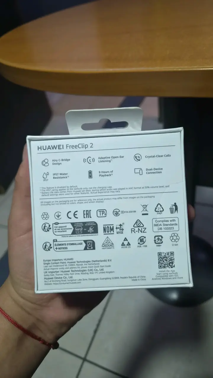 Auriculares Huawei FreeClip 2 en caja sellados - 2