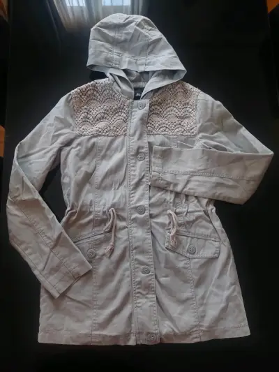 chaqueta con encaje para mujer - miniatura 1