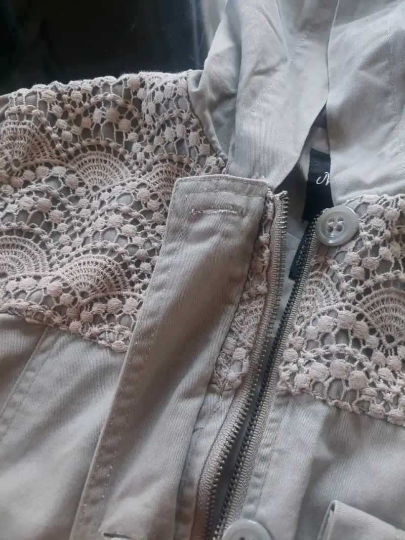 chaqueta con encaje para mujer - 2