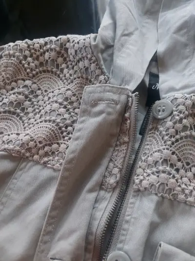 chaqueta con encaje para mujer - miniatura 2