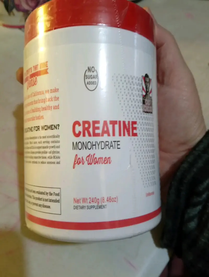 Creatina Monohidratada para Mujeres 240g - 1
