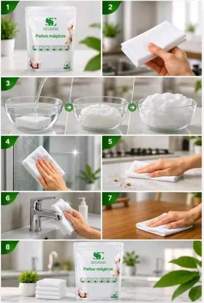 Pañitos mágicos San Cristóbal para limpieza eficiente - miniatura 1