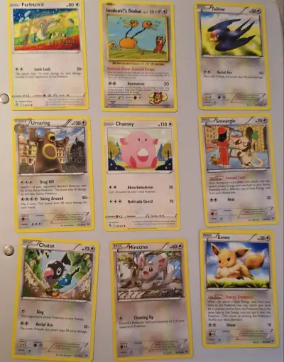 Colección de cartas Pokémon variadas - miniatura 2