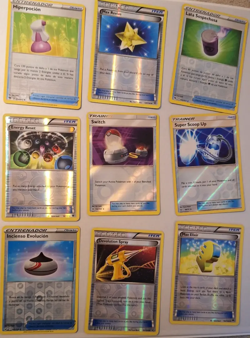 Colección de cartas Pokémon variadas - 3