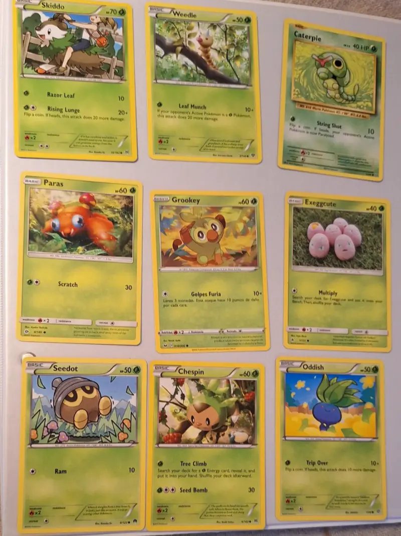 Colección de cartas Pokémon variadas - 5