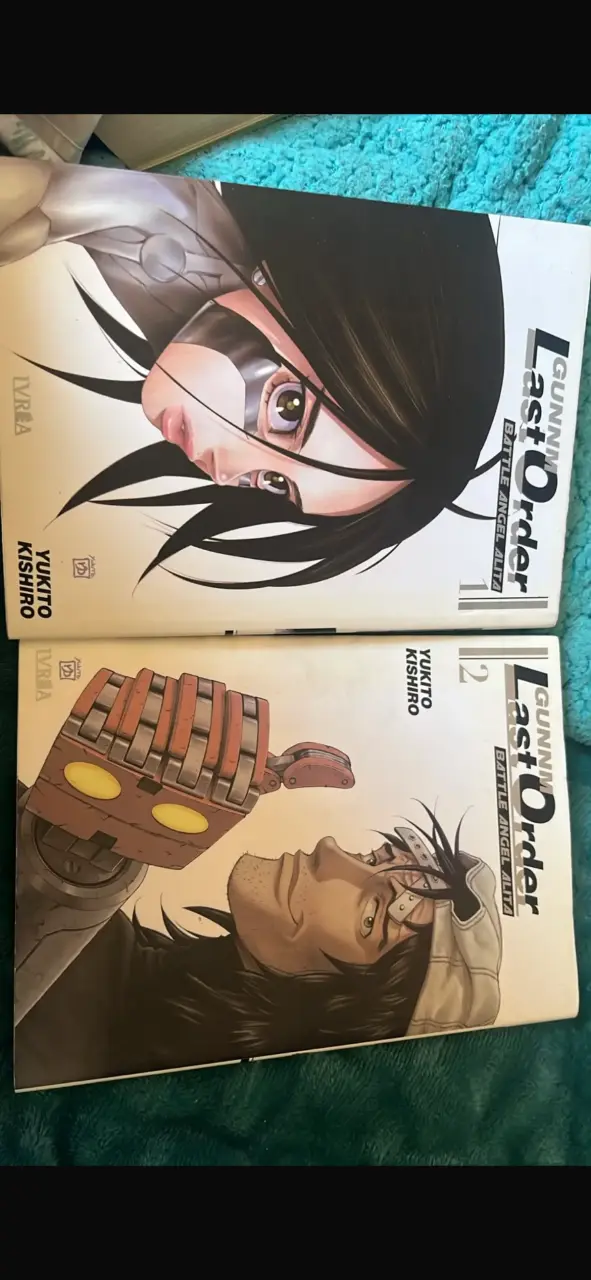 Mangas Gunnm Last Order Tomos 1 y 2 de Yukito Kishiro