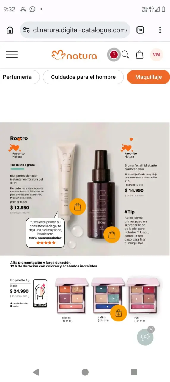 Set de perfumes Natura variados - 3