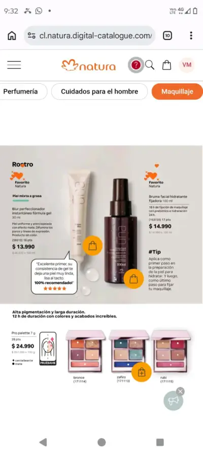 Set de perfumes Natura variados - miniatura 3