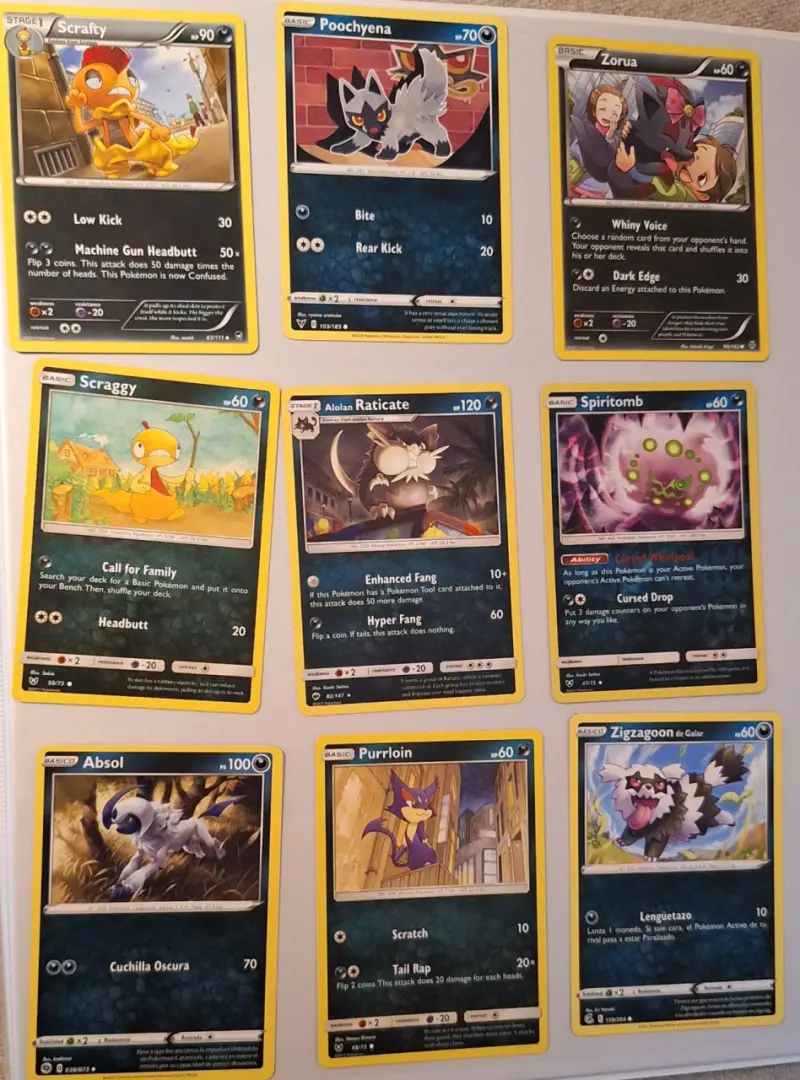 Colección de cartas Pokémon variadas - 5