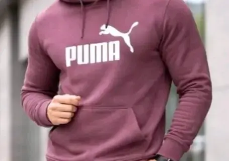 Polerón con capucha unisex palo rosa