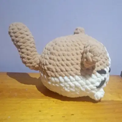 Peluche de crochet suave de gato - miniatura 2