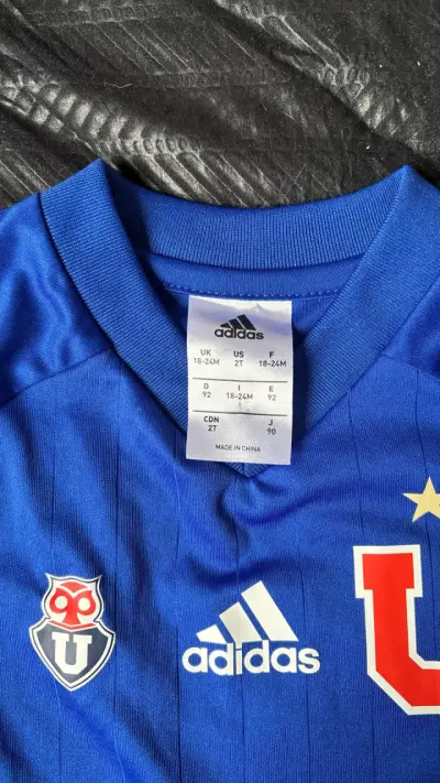 Conjunto deportivo Universidad de Chile Adidas azul - miniatura 2