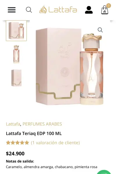 Perfume de lujo con diseño elegante - miniatura 6