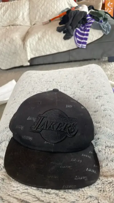 Gorra negra Los Angeles Lakers original❗️🚨 - miniatura 1