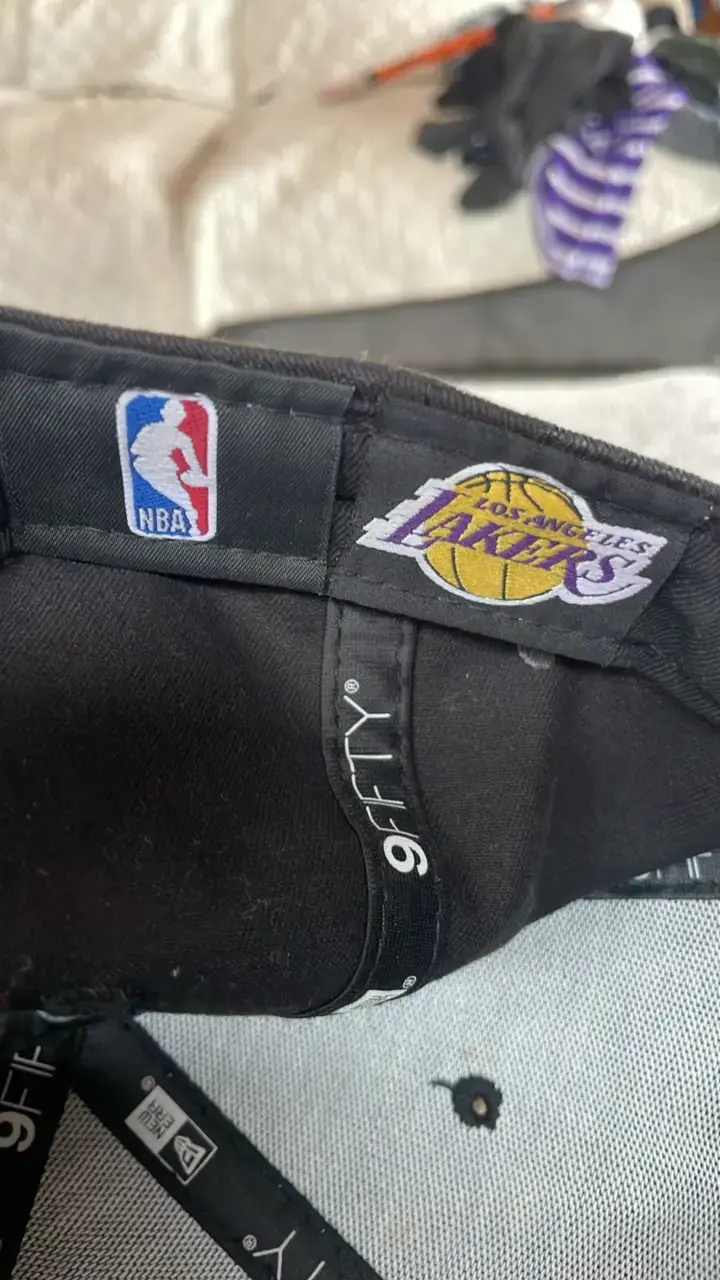 Gorra negra Los Angeles Lakers original❗️🚨 - 3